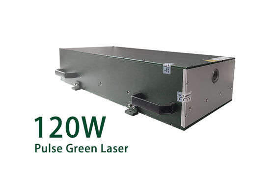 120W Single Pulsed Nanosecond Green Fiber Laser สําหรับการฉลากเครื่องหมายตัด